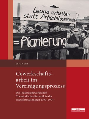 cover image of Gewerkschaftsarbeit im Vereinigungsprozess